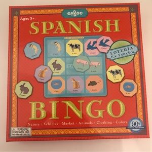 Spanish Bingo- New & Sealed